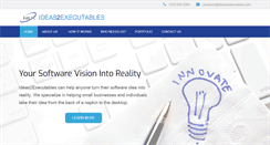 Desktop Screenshot of ideas2executables.com